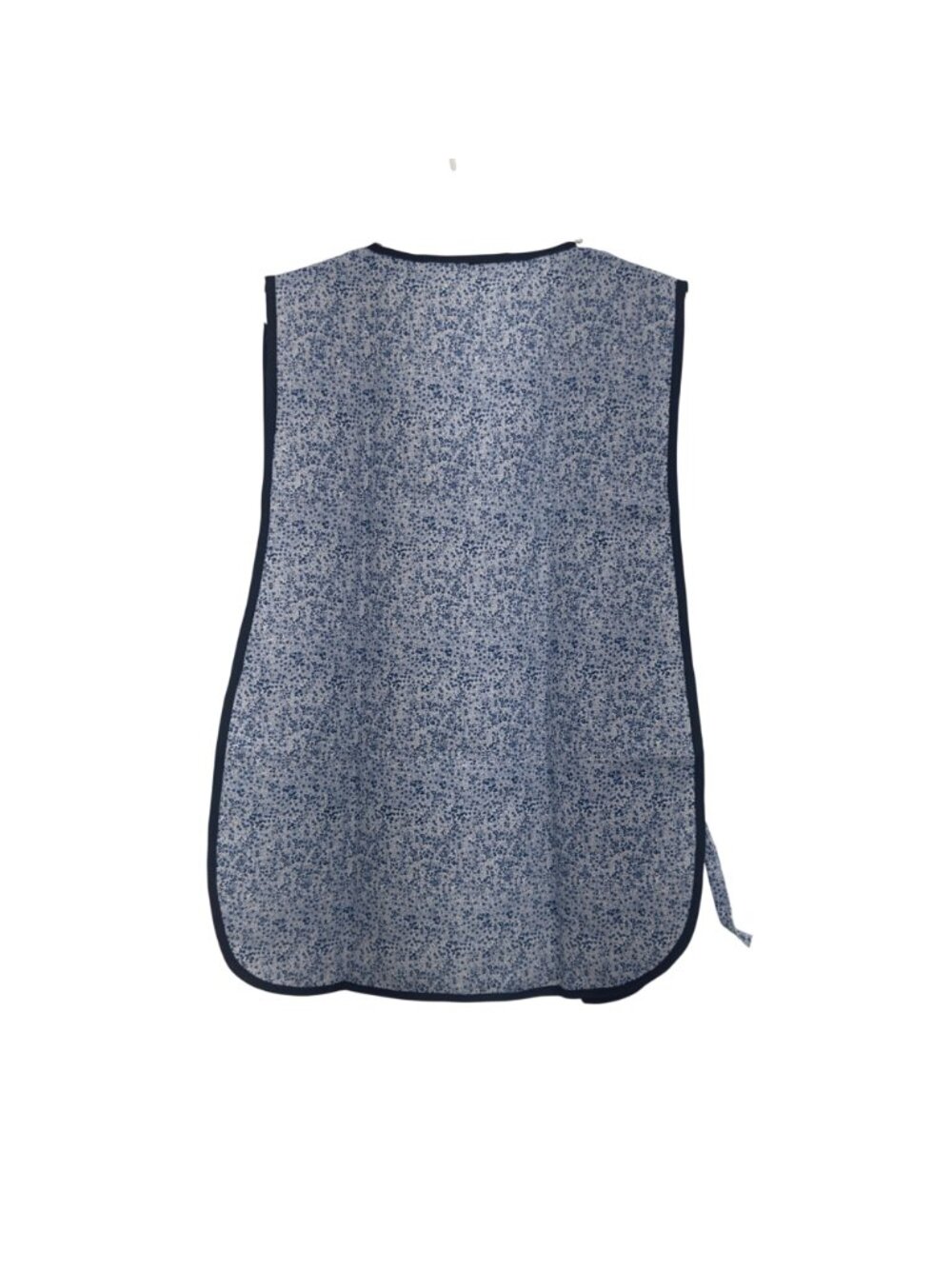 Apron Women One Size Blue Floral Frida-Inspired Embroidered Pockets Tie Closure - Picture 7 of 8